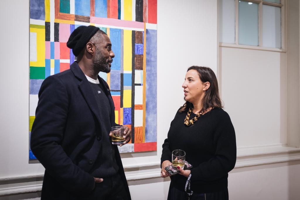 © Brittany Buongiorno - Idris Elba and Touria El Glaoui at 1.54 London 2018 edition