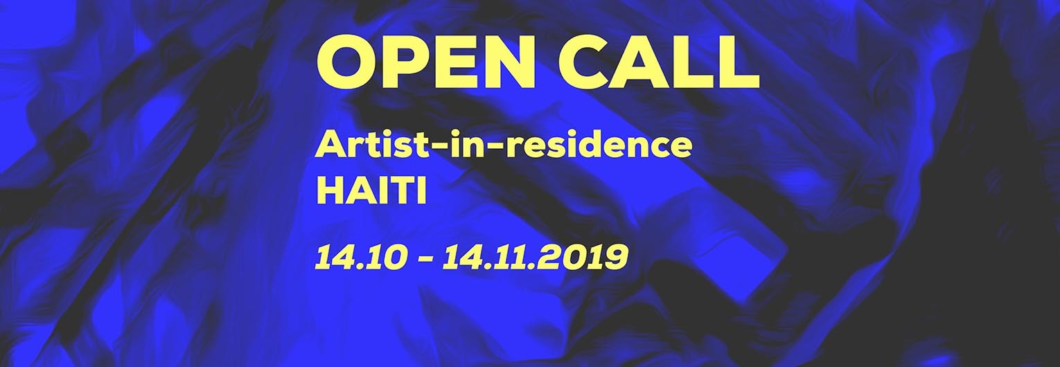 Open Call for an artist residency at le Centre d'Art in Haiti. send your application before 16th of August MIDNIGHT GMT © Fresh Milk, Le Centre d'Art, UNESCO,