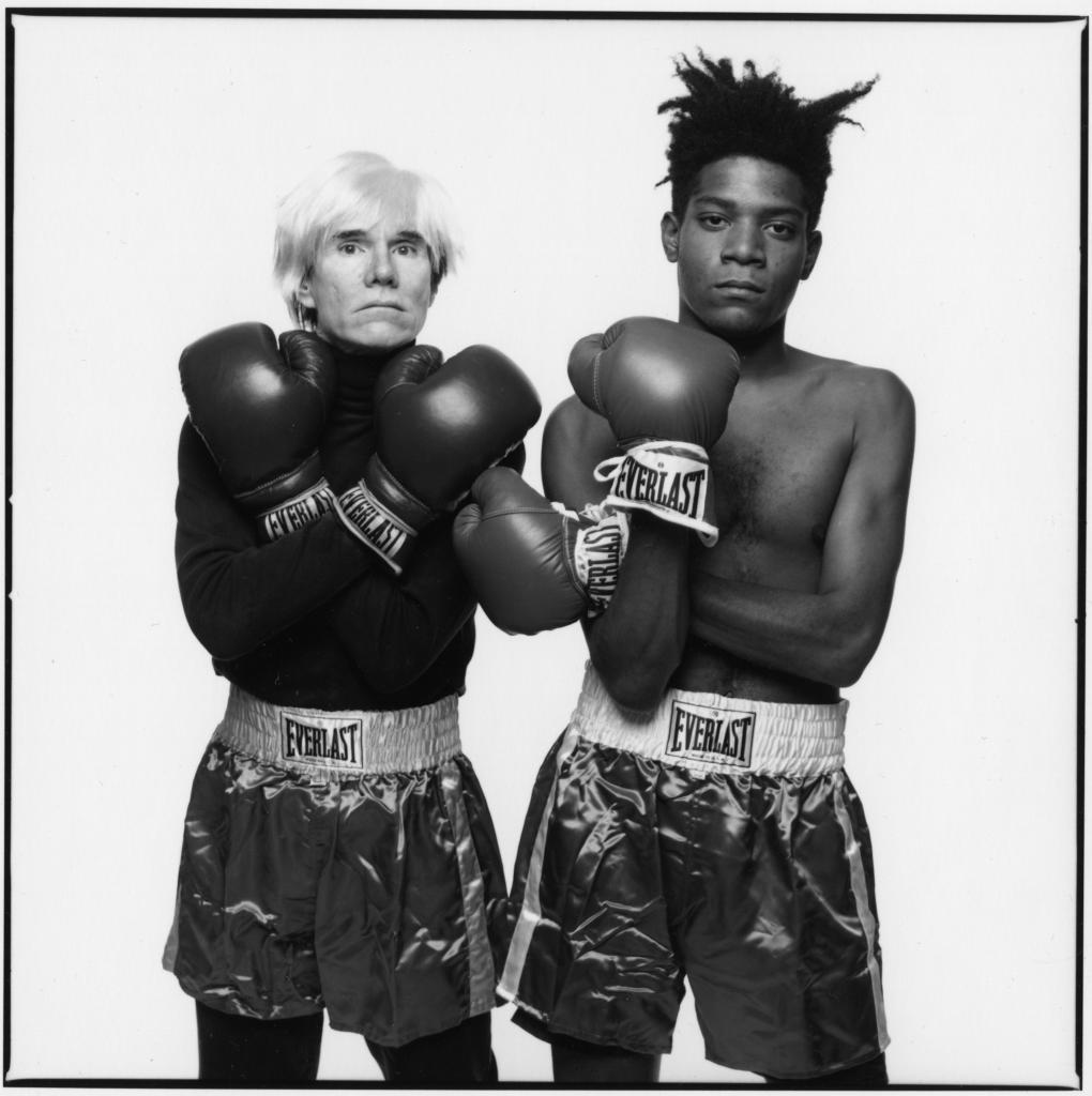 Saint Laurent x Everlast present Jean Michel Basquiat and Andy Warhol at the Saint Laurent Paris rive Droite
