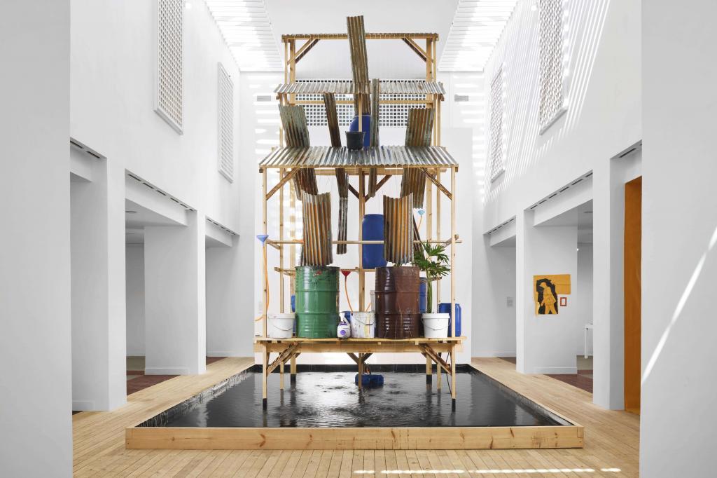 Daniel Otero Torres's installation at the MACAAL for the exhibition Have you seen the horizon lately ? 10 Museums of Contemporary Art To explore African and American Art