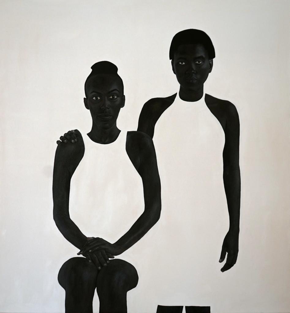 Sungi Mlengeya, Still, 2020, Acrylic on canvas, 140x130cm