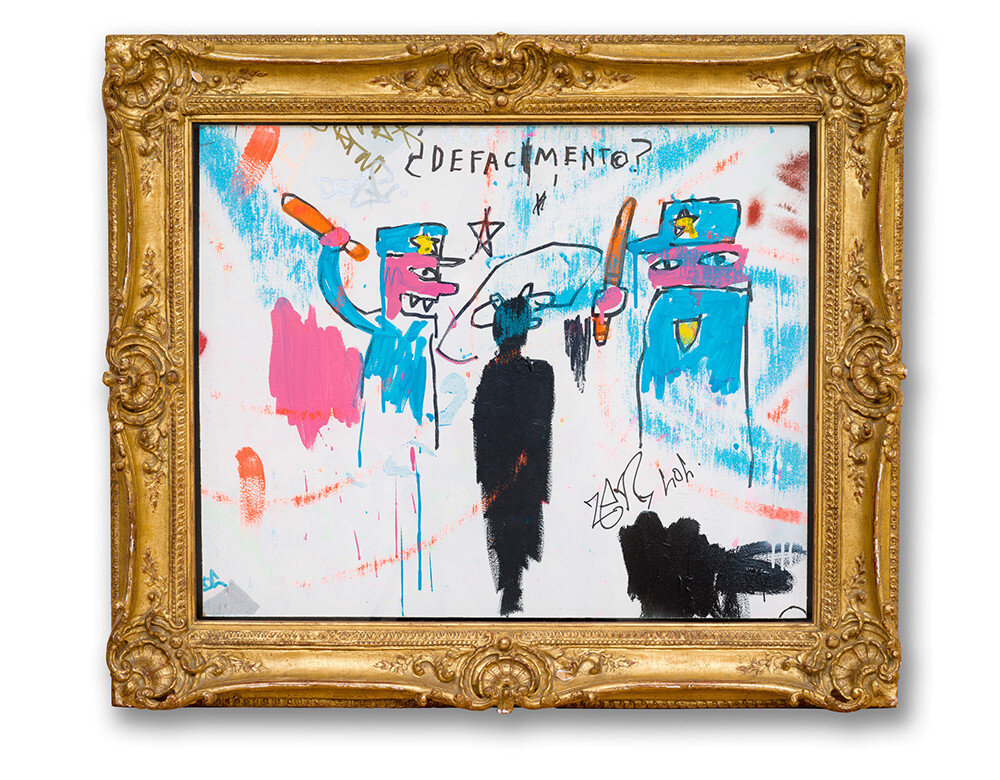 Jean-Michel Basquiat Defacement (The Death of Michael Stewart) 1983 Collection of Nina Clemente
