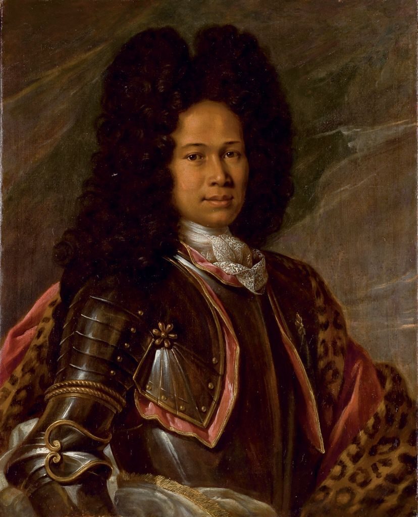  "Portrait of a biracial man in armor" (c.1680-1730), Entourage of François de Troie
 Sold at Christie's in 2010.
