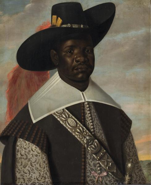Jasper or Jeronimus Beckx, Portrait of Dom Miguel de Castro, 1643. From the exhibition HERE: Black in Rembrandt’s Time