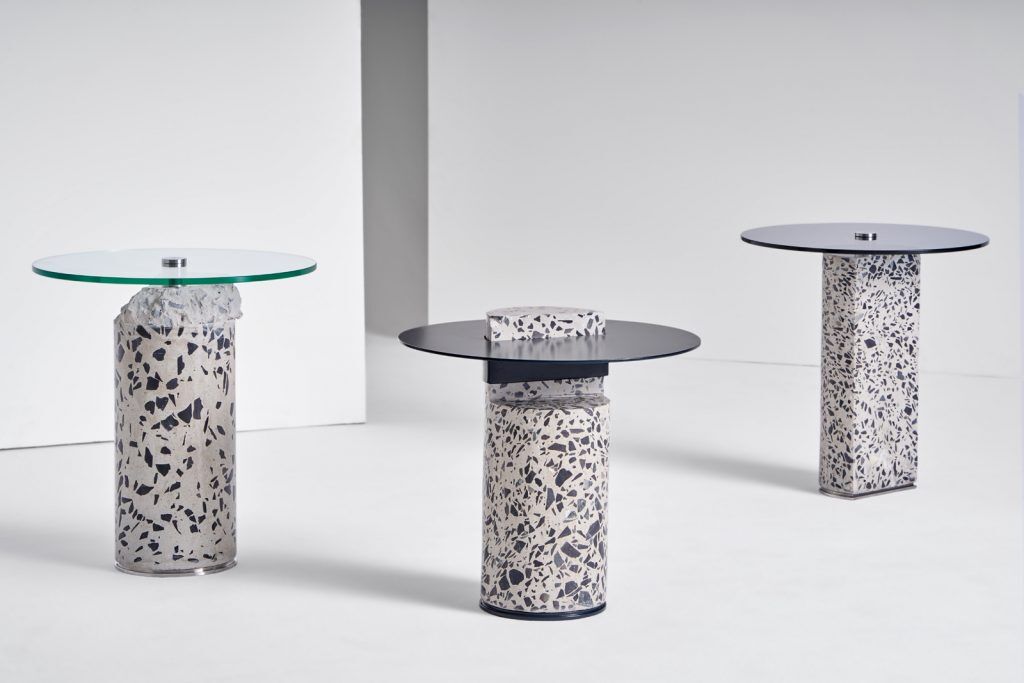 Une série de tables d'appoint par Oliver Whyte. Design studio sud-africain
