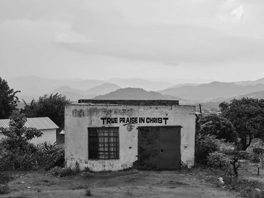 Photo noir et blanc de paysage africain par le photographe sud africain Paul Samuels