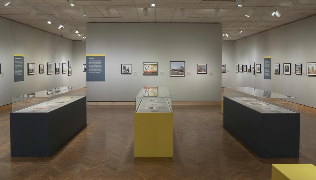 View of the exhibition "Todd Webb: Outside the Frame" in Harrison Photography Gallery (G363-G365) at Minneapolis Institute of Art. Exhibition on view at Mia January 2, 2021 - June 13, 2021. Organized by Minneapolis Institute of Art.