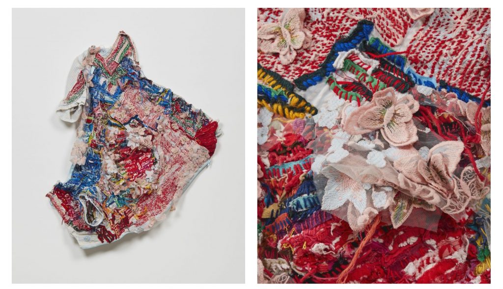 Georgina Maxim, Gumandafa (Never), 2020 Textile et technique mixte, 90 x 60 cm © Studio Shapiro / 31 PROJECT